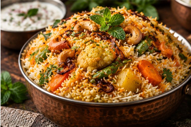 Veg Dum Biryani