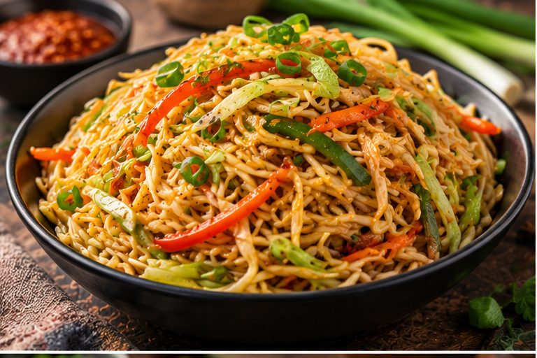 Veg Hakka Noodles