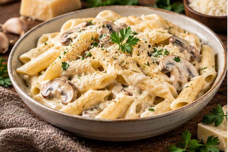 White Sauce Pasta